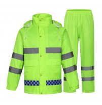 Bộ quần áo mưa phản quang 2 lớp cao cấp